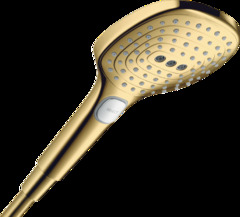 Ручной душ Hansgrohe Raindance Select E120 3jet 26520990, 12 см, 3 режима лейки, золото