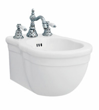 Биде ArtCeram Hermitage HEB003 01 00 подвесное, 36 х 55 см, с 1 отверстием под смеситель, белый