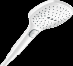 Ручной душ Hansgrohe Raindance Select E120 3jet 26520700, 12 см, 3 режима лейки белый матовый