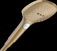 Ручной душ Hansgrohe Raindance Select E120 3jet 26520140, 12 см, 3 режима лейки, шлифованная бронза
