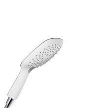 Ручной душ Hansgrohe Raindance Select E 150 3jet EcoSmart 9 л/мин, 26551400, 3 режима струи, хром/белый