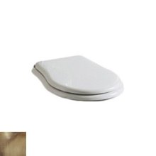 Крышка-сиденье Axa Contea AA0693F белое с микролифтом, крепеж бронза