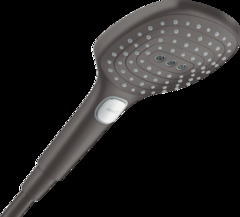 Ручной душ Hansgrohe Raindance Select E120 3jet 26520340, 12 см, 3 режима лейки черный хром