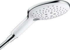 Душевая лейка Hansgrohe Raindance Select S 150 Air 3jet 28588400, хром/белый