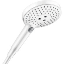 Душевая лейка Hansgrohe Raindance Select S 120 3jet PowderRain, белая матовая, 26014700