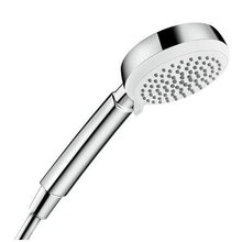 Ручной душ Hansgrohe Crometta 100 Vario EcoSmart 26827400, белый/хром