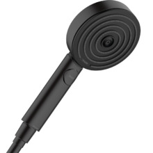 Душевая лейка Hansgrohe Pulsify 24101670 Select S, EcoSmart 3 режима струи, черный матовый, диск графит