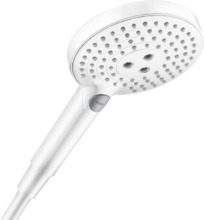 Ручной душ Hansgrohe Raindance Select S EcoSmart 26531700, 12 см, 3 режима, белый матовый