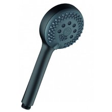 Душевая лейка Kludi Logo 6830039-00, 3 режима струи, черная матовая