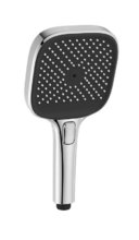 Душевая лейка Sancos Nok SC6002CH-B, 3 режима, цвет хром/черный матовый