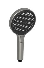 Душевая лейка Sancos Nok SC6001GG, 3 режима, цвет вороненая сталь, gunmetal/черный матовый