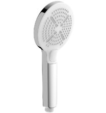 Душевая лейка Lemark LM8114C, 3-х функциональная, хром/белый