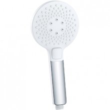 Душевая лейка Lemark LM0819CW 11 x 24.3 см 3-х функциональная, хром/белый