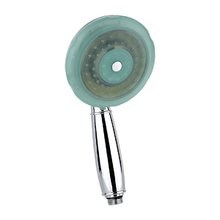 Душевая лейка Timo, 2 режима со светодиодной подсветкой, цвет хром/зеленый, SL-3010 color