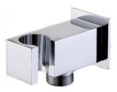 Шланговое подсоединение Aquanet Square AF000-12C с держателем для душа, 252256