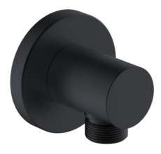 Шланговое подсоединение Aquanet Static 261830 AF330-92B для душа, черный матовый