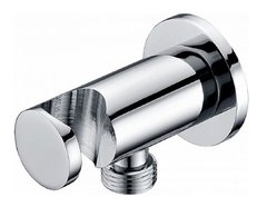 Шланговое подсоединение Aquanet Round 252257 с держателем для душа