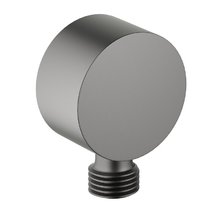 Шланговое подключение Aquatek AQ2457BGM, черный хром шлифованный