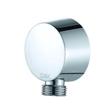 Шланговое подсоединение D&K, цвет хром глянцевый, DC1004894