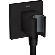 Шланговое подсоединение с держателем Axor ShowerSolutions 36734670, цвет черный матовый