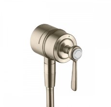 Шланговое подсоединение Axor Montreux 16883820, шлифованный никель