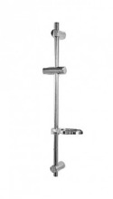 Штанга для душа Bravat с мыльницей, 75 см, хром, D150CP-1-RUS