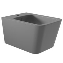 Биде Aqueduto Macio, подвесное, цвет серый матовый, MAC0330