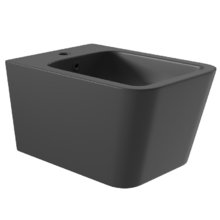 Биде Aqueduto Macio, подвесное, цвет черный матовый, MAC0340