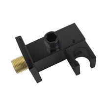 Шланговое подсоединение с держателем Vincea, цвет черный матовый, VSC-41MB