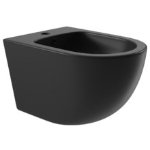 Биде Aqueduto Ovo, подвесное, цвет черный матовый, OVO0340