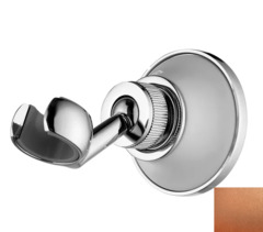 Держатель настенный для душевой лейки Lemark серии Villa LM8489B, поворотный, бронза