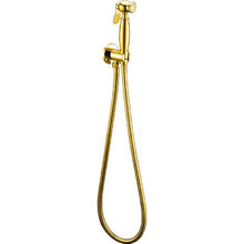 Лейка гигиеническая Cezares CZR-U-IFSC1-03/24, 1 режим, с держателем, золото