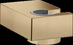 Держатель душа Hansgrohe Porter E 28387140, шлифованная бронза