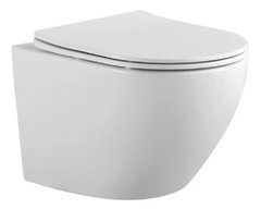 Унитаз подвесной Aquatek Европа AQ1901-MW безободковый, сиденье микролифт, белый матовый