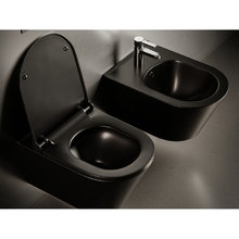 Биде Boheme Avva 974-B подвесное, цвет черный матовый