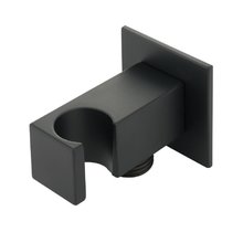 Шланговое подсоединение с держателем Migliore Kvant 30471 Black, цвет черный матовый