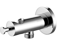 Шланговое подключение Lemark с держателем для лейки, хром, LM1185C