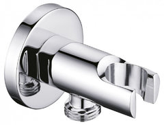 Шланговое подключение Cezares CZR-AI13-01, с держателем для лейки, хром