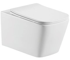 Подвесной унитаз Aquatek Либра AQ0530-00 с сиденьем Soft Close, белый