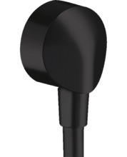 Шланговое подсоединение Hansgrohe FixFit E, черный матовый, 27454670