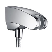 Шланговое подсоединение с держателем Hansgrohe Porter 27507000'E, хром