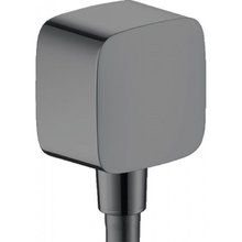 Шланговое подсоединение Hansgrohe FixFit E, черный хром, 26457340