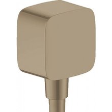 Шланговое подсоединение HG Fixfit, бронза шлифованная, 26457140