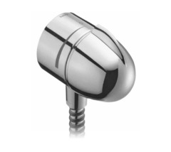 Шланговое подсоединение с вентилем Hansgrohe FixFit Stop, хром, 27452000