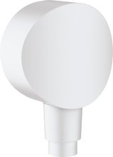 Шланговое подсоединение Hansgrohe FixFit S, белый матовый, 26453700