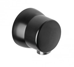 Соединение для шланга Kludi Sirena 6306139-00, защита от обратного тока воды, чёрный матовый