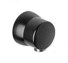 Соединение для шланга Kludi Sirena 6306039-00, защита от обратного тока воды, чёрный матовый