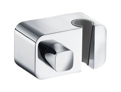 Шланговое подсоединение с держателем для душа Kludi A-Qa 6556205-00 с запорным вентилем, цвет хром