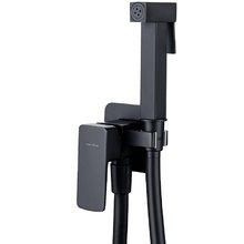 Гигиенический душ Allen Brau Infinity, 5.21005-31, со смесителем, черный матовый