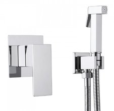 Гигиенический душ Abber Daheim, AF8225, со смесителем, хром